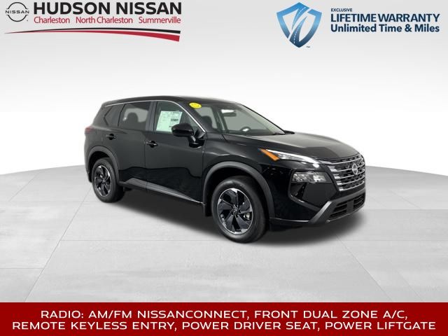 2025 Super Black Nissan Rogue SV FWD SUV