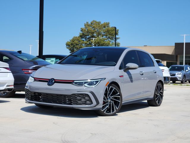 Gray 2024 Volkswagen Golf GTI Hatchback Front-Wheel Drive 7-Speed Dual Clutch