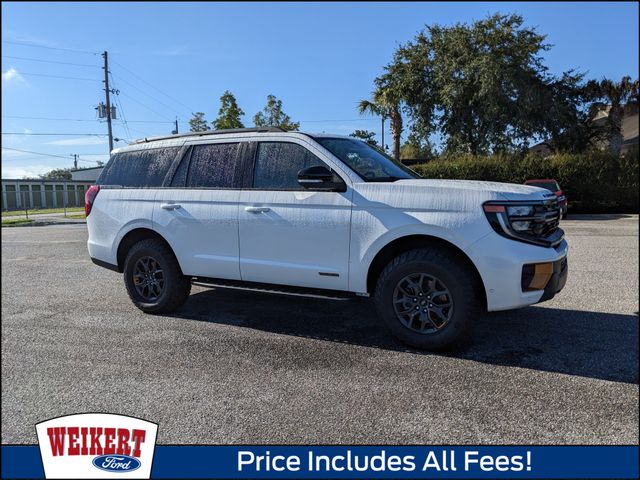 Star White Metallic Tri-Coat 2025 Ford Expedition SUV / Crossover Four-Wheel Drive Automatic