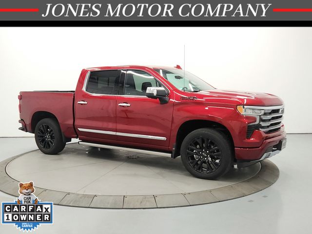 Radiant Red Tintcoat 2024 Chevrolet Silverado 1500 High Country Crew Cab 4WD Pickup Truck Four-Wheel Drive Automatic