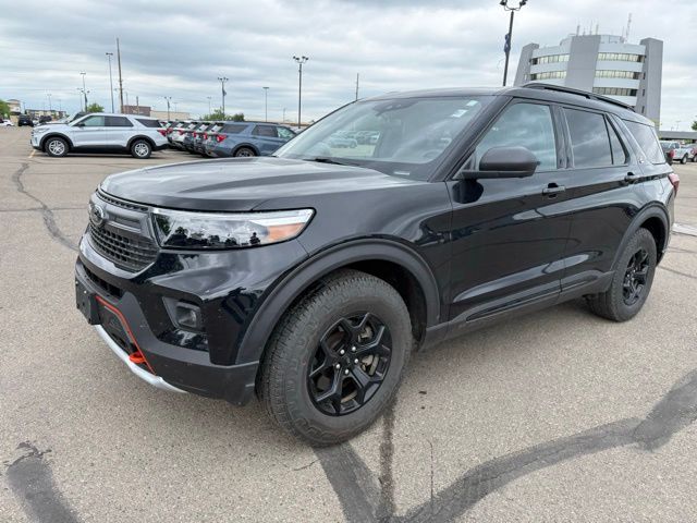 2023 Agate Black Metallic Ford Explorer Timberline 4X4 SUV