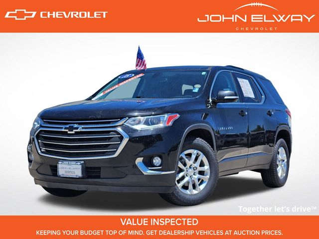 Mosaic Black Metallic 2018 Chevrolet Traverse SUV / Crossover Four-Wheel Drive 9-Speed Automatic