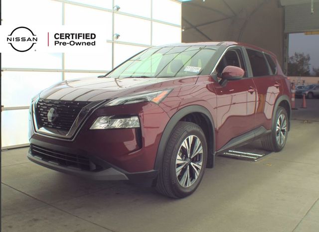 Red (Scarlet Ember Tintcoat) 2023 Nissan Rogue SV AWD SUV / Crossover All-Wheel Drive Continuously Variable Transmission