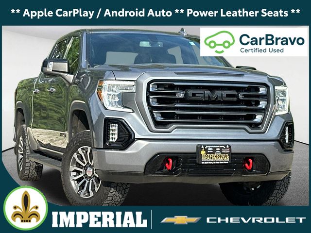 Gray (Satin Steel Metallic) 2021 GMC Sierra 1500 Pickup Truck Four-Wheel Drive Automatic