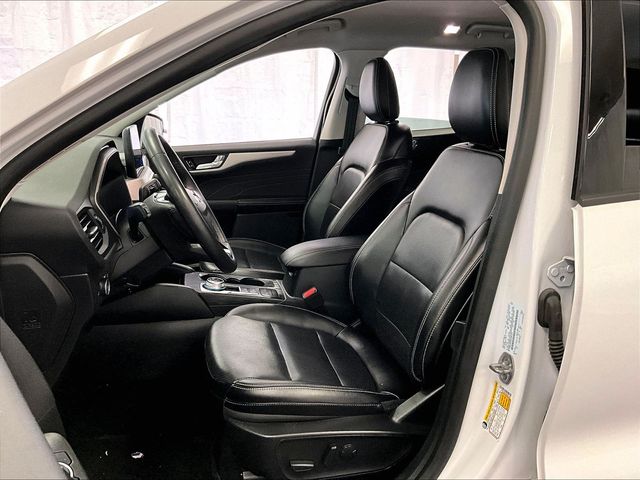 2022 Ford Escape SEL White at Phil Fitts Ford