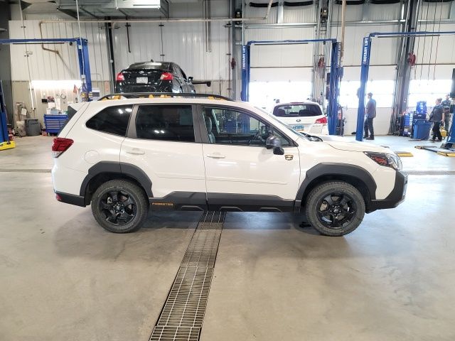 2023 Crystal White Pearl Subaru Forester Wilderness AWD SUV