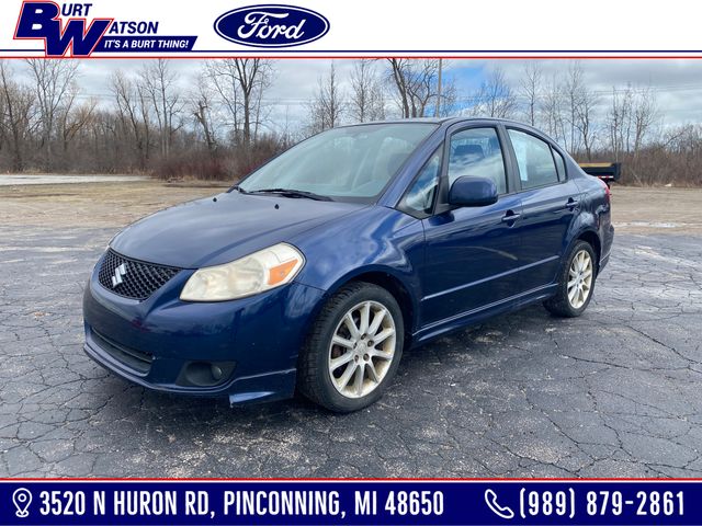 Blue 2008 Suzuki SX4 Sport Touring Sedan Front-Wheel Drive 4-Speed Automatic