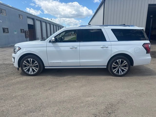 2020 White Ford Expedition Max Platinum 4X4 SUV