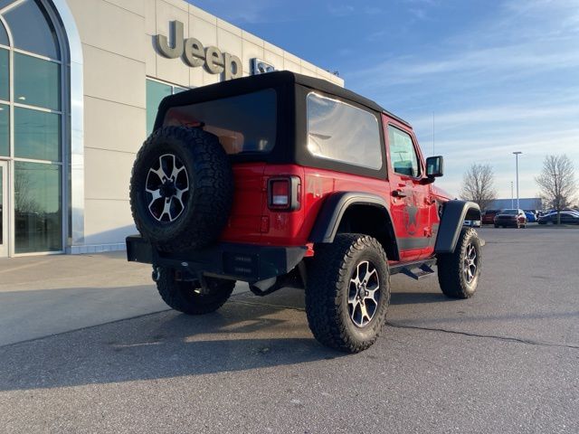 2022 Jeep Wrangler Rubicon - Firecracker Red Clearcoat exterior view 5