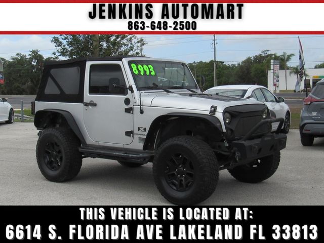 Bright Silver Metallic Clearcoat 2008 Jeep Wrangler X 4WD SUV / Crossover Four-Wheel Drive 6-Speed Manual