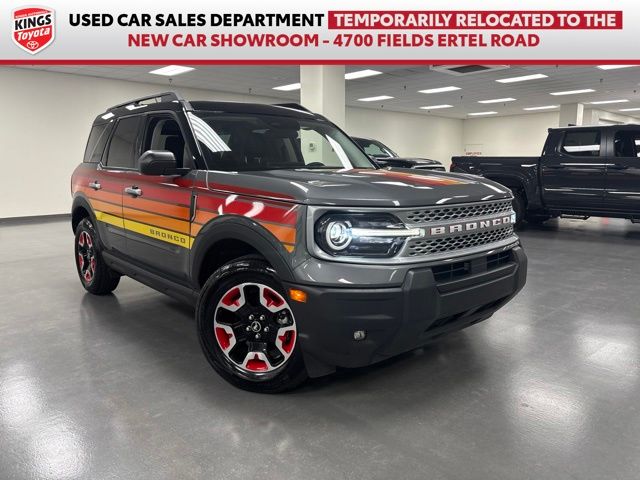 Gray Metallic 2025 Ford Bronco Sport SUV / Crossover All-Wheel Drive 8-Speed Automatic