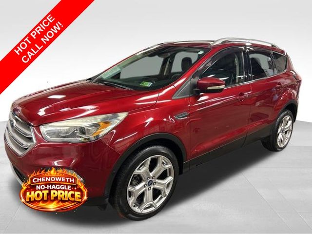 Ruby Red Metallic 2019 Ford Escape Titanium AWD SUV / Crossover All-Wheel Drive 6-Speed Automatic