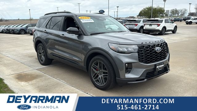 Gray Metallic 2026 Ford Explorer ST AWD SUV / Crossover All-Wheel Drive Automatic