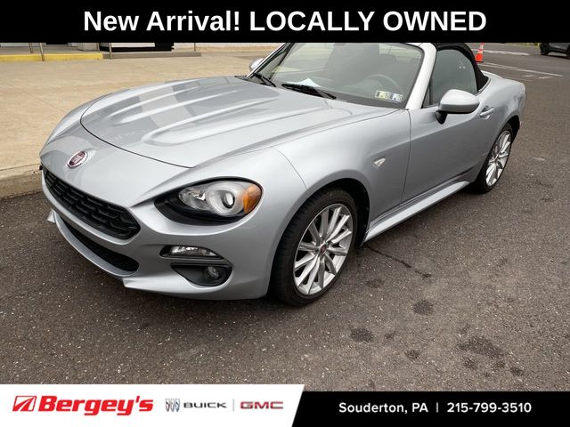Chiaro Silver Metallic 2018 FIAT 124 Spider Convertible Rear-Wheel Drive 6-Speed Automatic
