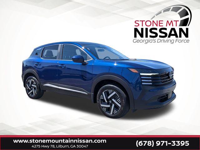 Deep Blue Pearl 2025 Nissan Kicks SV FWD SUV / Crossover Front-Wheel Drive Continuously Variable Transmission