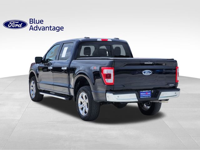 2023 Antimatter Blue Metallic Ford F-150 Lariat 4X4 Truck
