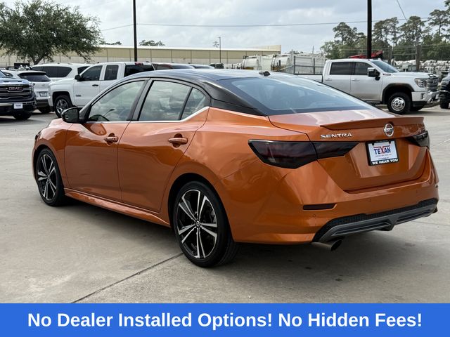 2022 Nissan Sentra SR Orange at North Houston Mitsubishi
