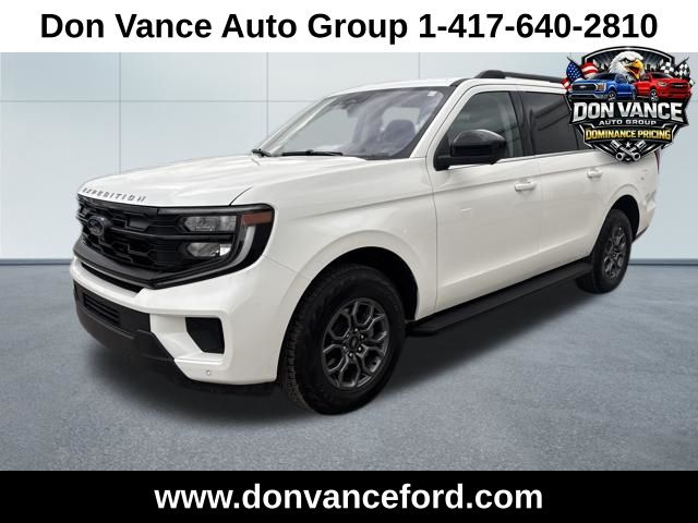 White Metallic 2025 Ford Expedition MAX Active 4WD SUV / Crossover Four-Wheel Drive Automatic