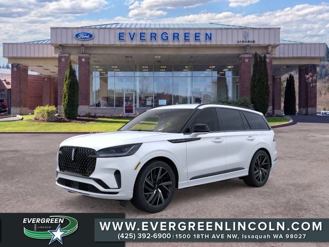 Pristine White Metallic Tri-Coat 2025 Lincoln Aviator SUV / Crossover All-Wheel Drive Automatic