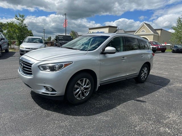 Gray (Liquid Platinum) 2013 INFINITI JX35 AWD SUV / Crossover All-Wheel Drive Continuously Variable Transmission
