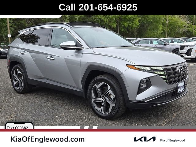 Shimmering Silver 2023 Hyundai Tucson SUV / Crossover All-Wheel Drive 8-Speed Automatic