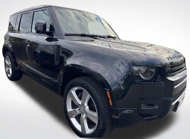 Santorini Black Metallic 2025 Land Rover Defender 110 P500 X-Dynamic SE AWD SUV / Crossover All-Wheel Drive 8-Speed Automatic