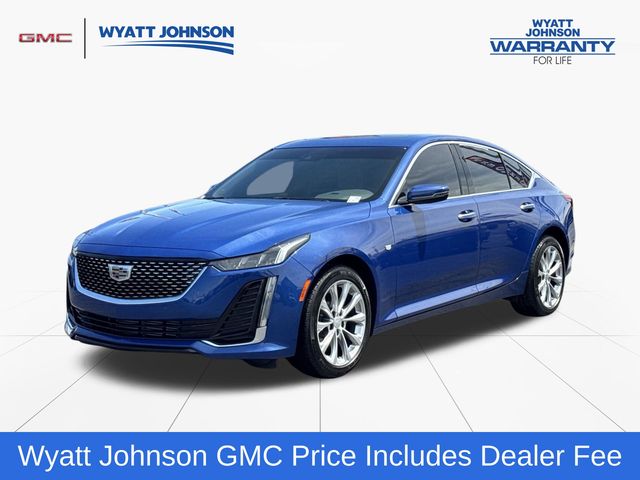 Wave Metallic 2022 Cadillac CT5 Premium Luxury AWD Sedan All-Wheel Drive Automatic