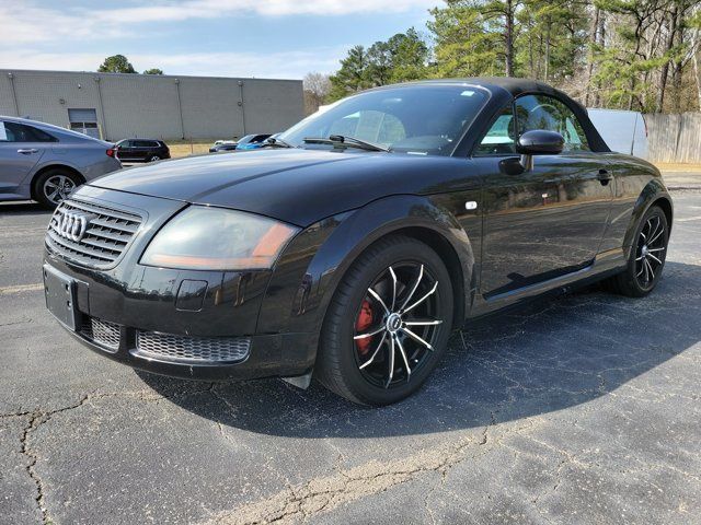 Black 2002 Audi TT Convertible All-Wheel Drive 6-Speed Manual