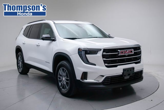 Summit White 2025 GMC Acadia SUV / Crossover Front-Wheel Drive 8-Speed Automatic