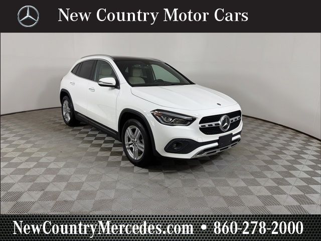 Polar White 2021 Mercedes-Benz GLA 250 4MATIC SUV / Crossover All-Wheel Drive 8-Speed Dual Clutch