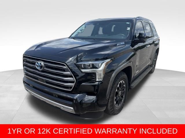 Midnight Black Metallic 2023 Toyota Sequoia SUV / Crossover Four-Wheel Drive Automatic
