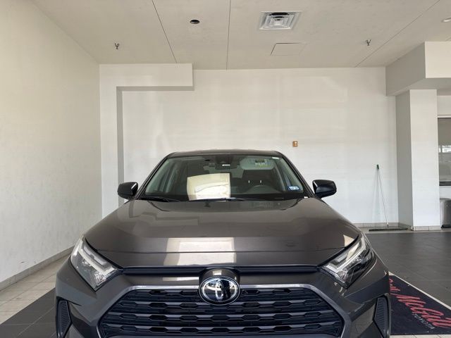 2025 Toyota RAV4 LE Gray at Texan Dodge Chrysler Jeep Ram
