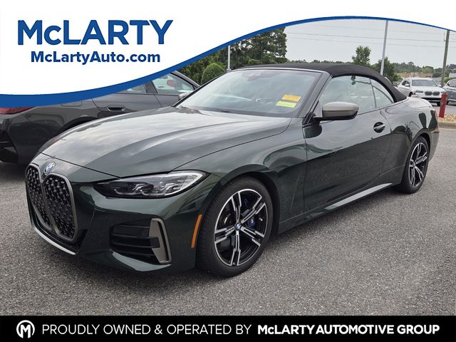 San Remo Green Metallic 2021 BMW 4 Series Convertible Rear-Wheel Drive 8-Speed Automatic