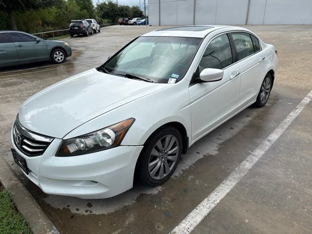 White 2012 Honda Accord Sedan Front-Wheel Drive 5-Speed Automatic Overdrive