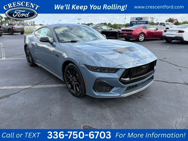 Vapor Blue Metallic 2026 Ford Mustang Coupe Rear-Wheel Drive Automatic