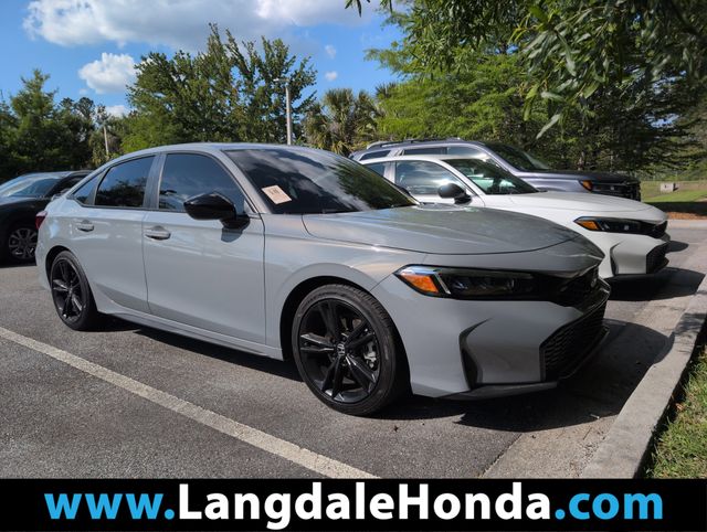 Urban Gray Pearl 2026 Honda Civic Si FWD Sedan Front-Wheel Drive 6-Speed Manual