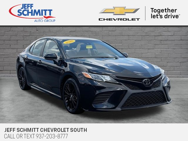 Midnight Black Metallic 2020 Toyota Camry Sedan Front-Wheel Drive 8-Speed Automatic