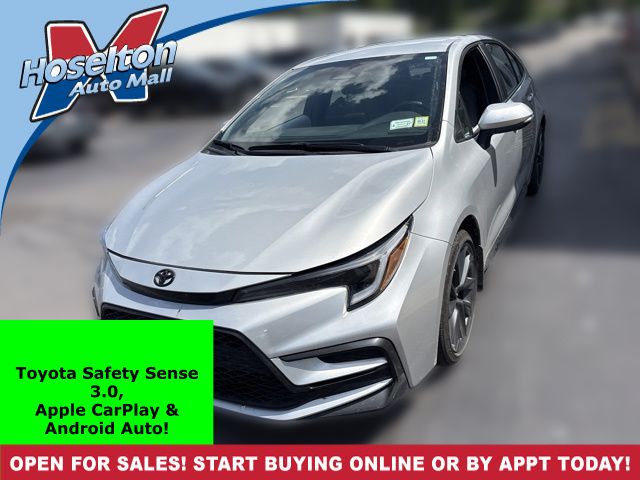 Classic Silver Metallic 2024 Toyota Corolla Sedan Front-Wheel Drive Continuously Variable Transmission