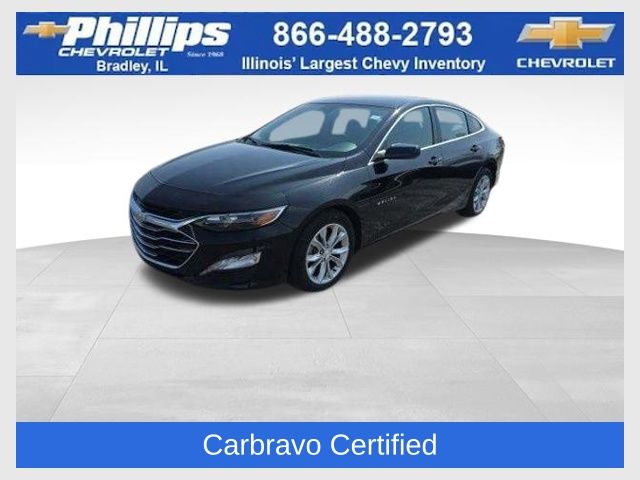 Mosaic Black Metallic 2024 Chevrolet Malibu Sedan Front-Wheel Drive Continuously Variable Transmission