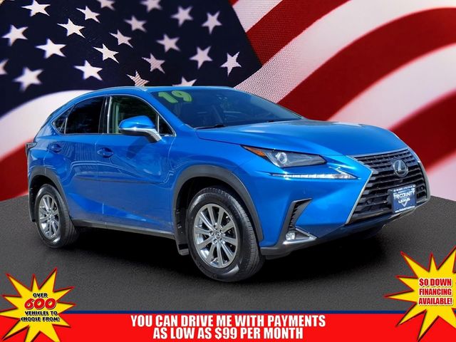 Blue Vortex 2019 Lexus NX 300 AWD SUV / Crossover All-Wheel Drive 6-Speed Automatic