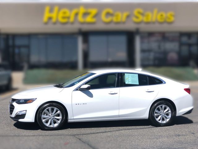Summit White 2024 Chevrolet Malibu LT with 1LT FWD Sedan Front-Wheel Drive Continuously Variable Transmission