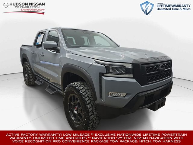 Boulder Gray Pearl 2023 Nissan Frontier Pickup Truck 4X2 9-Speed Automatic