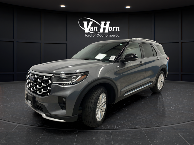 Used 2025 Carbonized Gray Metallic Ford Platinum image 3