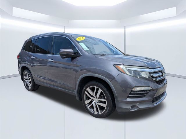 Gray (Modern Steel Metallic) 2018 Honda Pilot SUV / Crossover Front-Wheel Drive 9-Speed Automatic