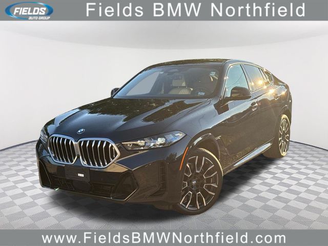 Carbon Black Metallic 2024 BMW X6 SUV / Crossover All-Wheel Drive 8-Speed Automatic