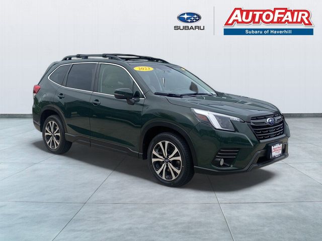 Cascade Green Silica 2023 Subaru Forester Limited Crossover AWD SUV / Crossover All-Wheel Drive Continuously Variable Transmission