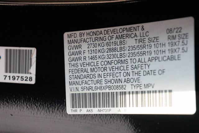 Used 2023 Honda Odyssey Van