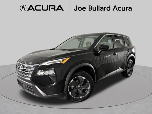 Super Black 2025 Nissan Rogue SUV / Crossover All-Wheel Drive Continuously Variable Transmission