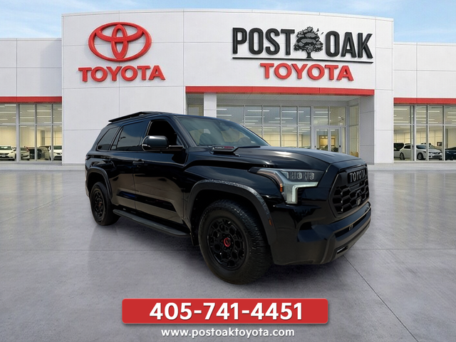 Midnight Black Metallic 2025 Toyota Sequoia SUV / Crossover Four-Wheel Drive Automatic