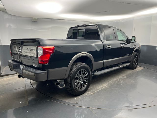 2019 Magnetic Black Metallic Nissan Titan XD Platinum Reserve 4X4 Truck